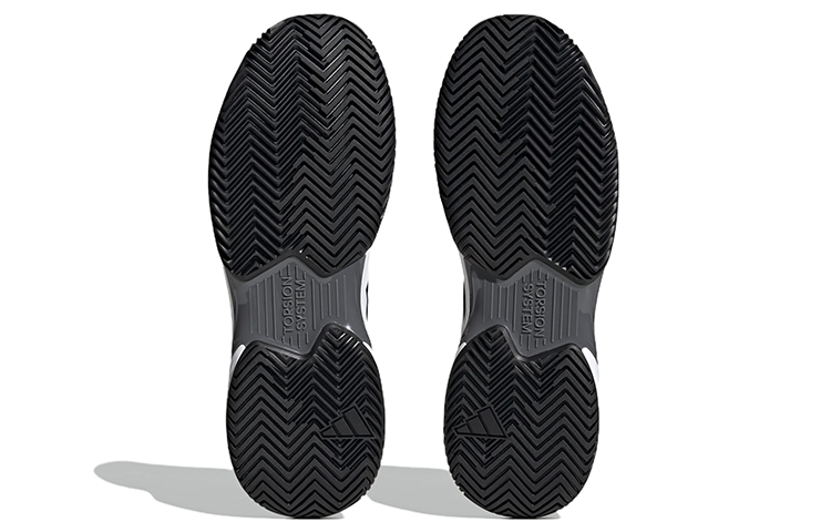 adidas CourtJam Control Tennis Shoes 'Black White' ID1535