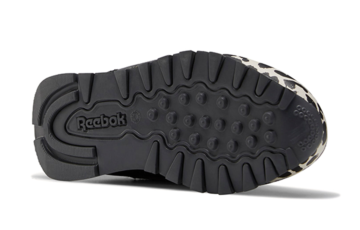 Reebok Classic Leather Running Shoes K Black Q46340
