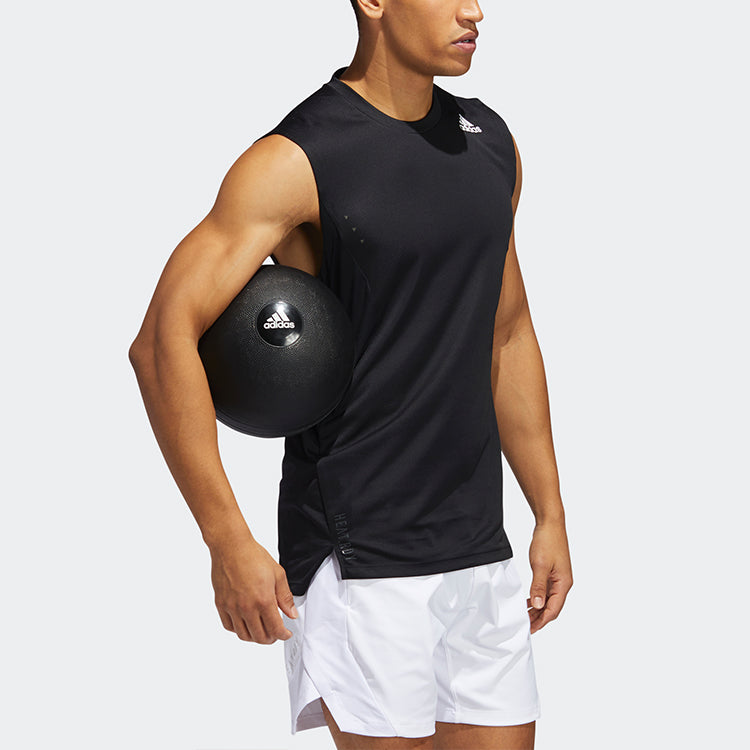 adidas TRG SL T HRDY Training Sports Vest Black GL7313