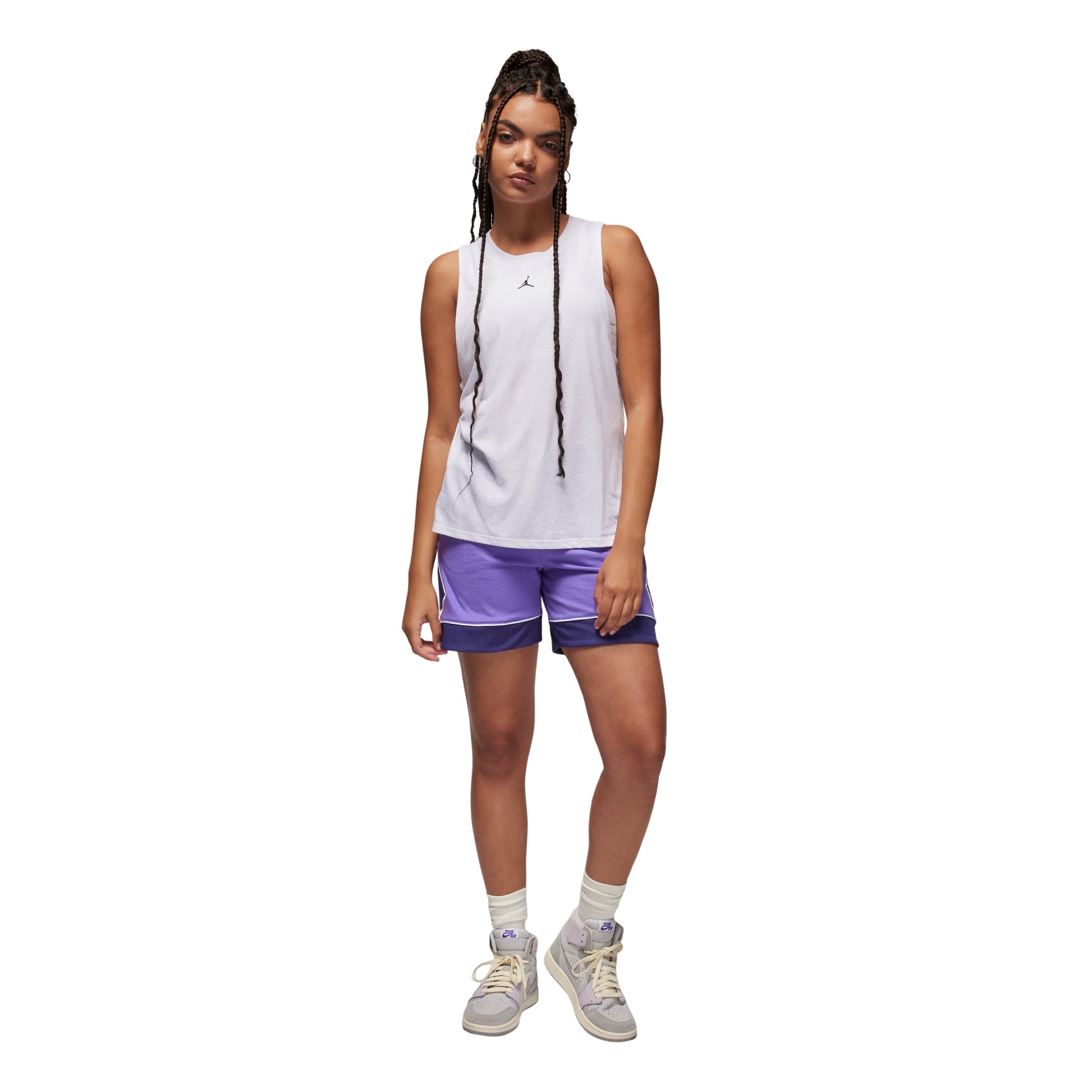 (WMNS) Air Jordan Sport Diamond Tank Top 'White' FB4629-100
