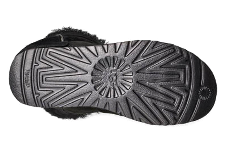 (WMNS) UGG Classic Mini Twist 'Black' 1099912-BLK