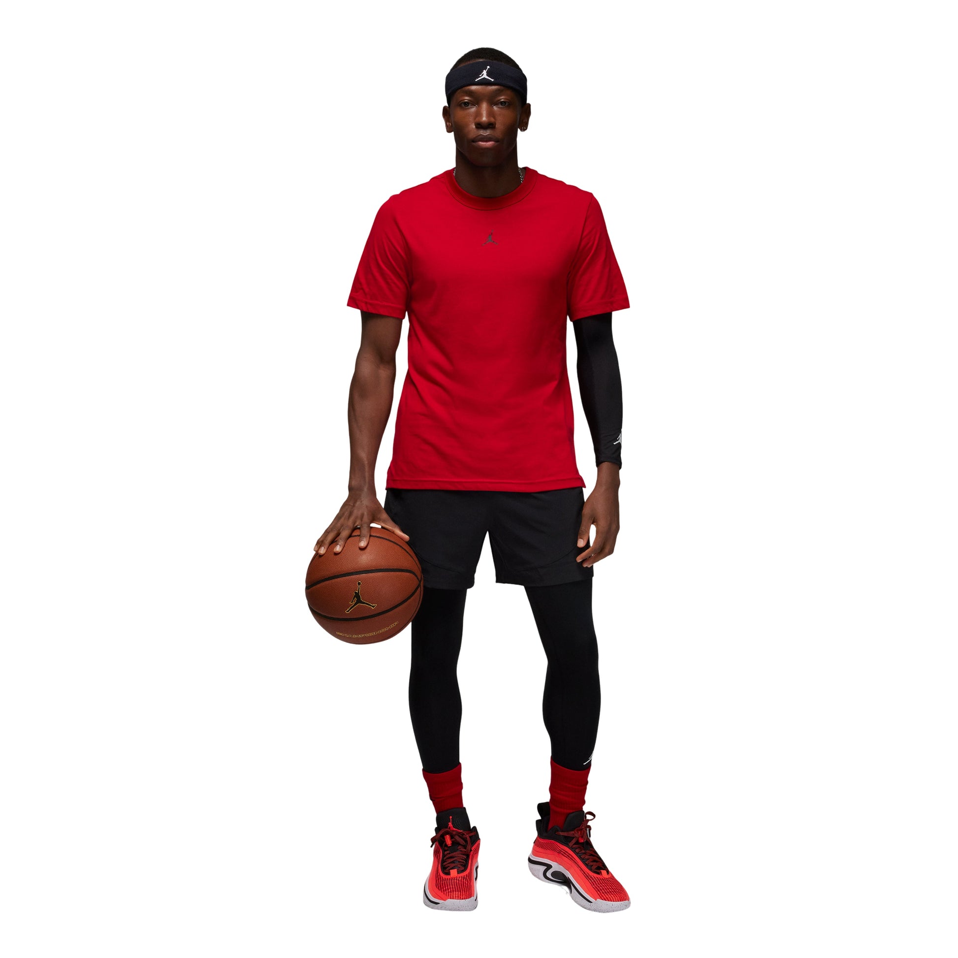 Air Jordan Dri-FIT Sport Woven Shorts 'Black White' FN5842-010