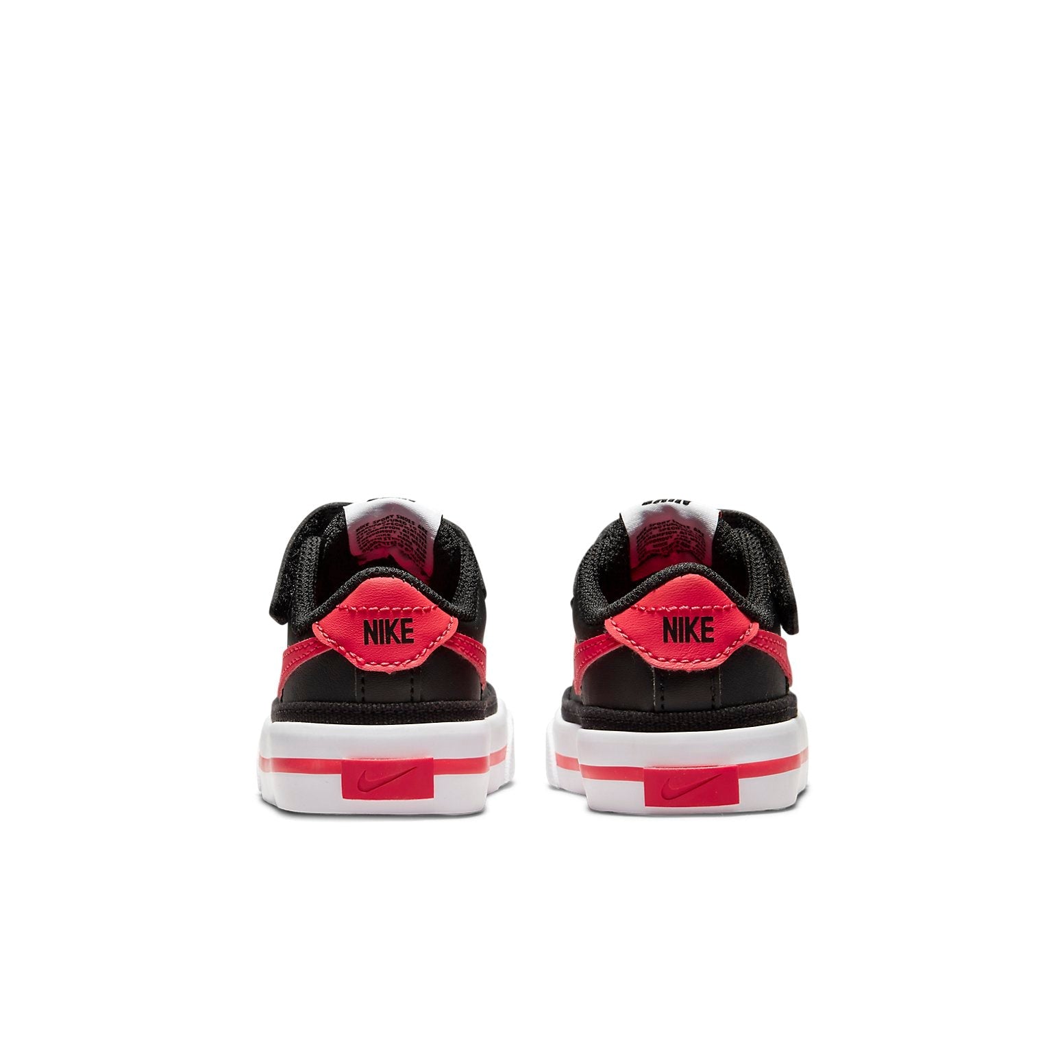 (TD) Nike Court Legacy 'Black Siren Red' DA5382-004