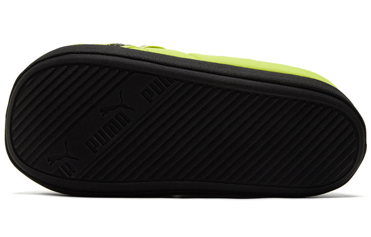 PUMA Scuff Slippers 'Fluo Yellow' 384945-07