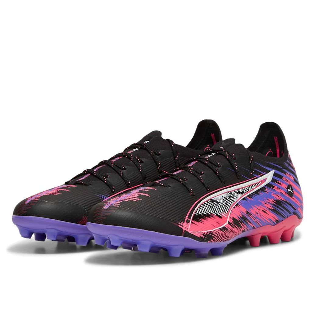 PUMA Ultra 5 Ultimate F1 MG 'Black Sunset Glow Dark Amethyst' 108180-01