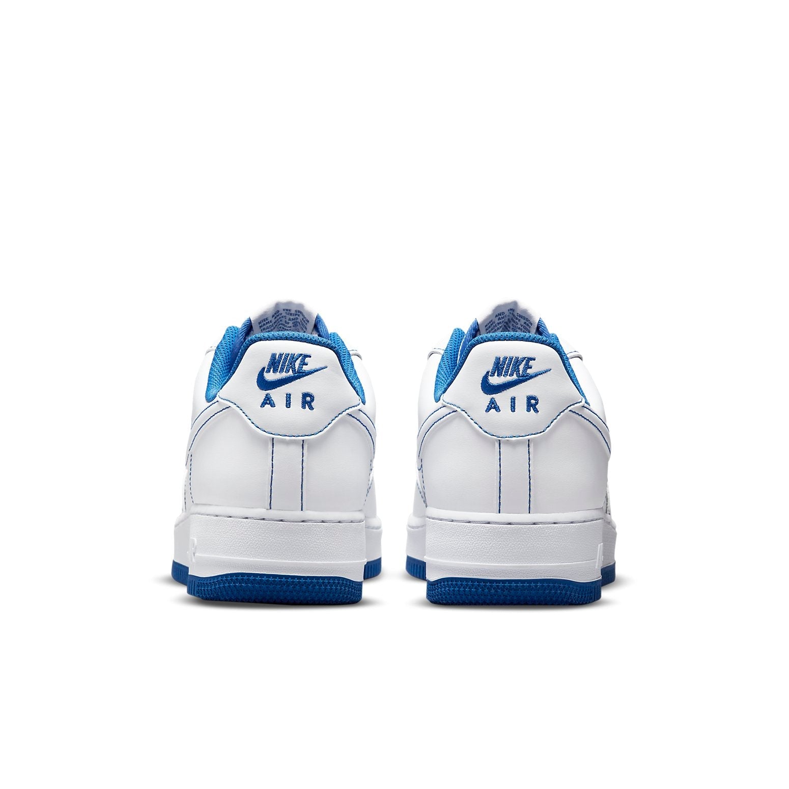 Nike Air Force 1 '07 'Contrast Stitch - White Game Royal' CV1724-101