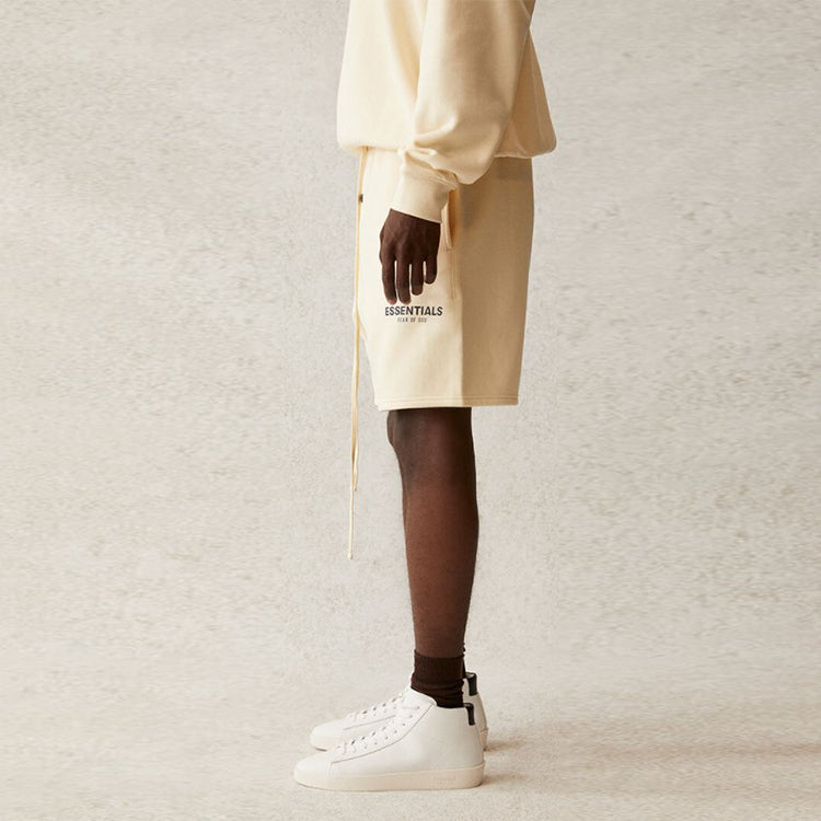 Fear of God Essentials SS21 Sweatshort 'Buttercream' FOG-SS21-566
