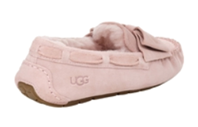 (WMNS) UGG Dakota Suede Bow Slipper 'Pink Crystal' 1106552-PCRY