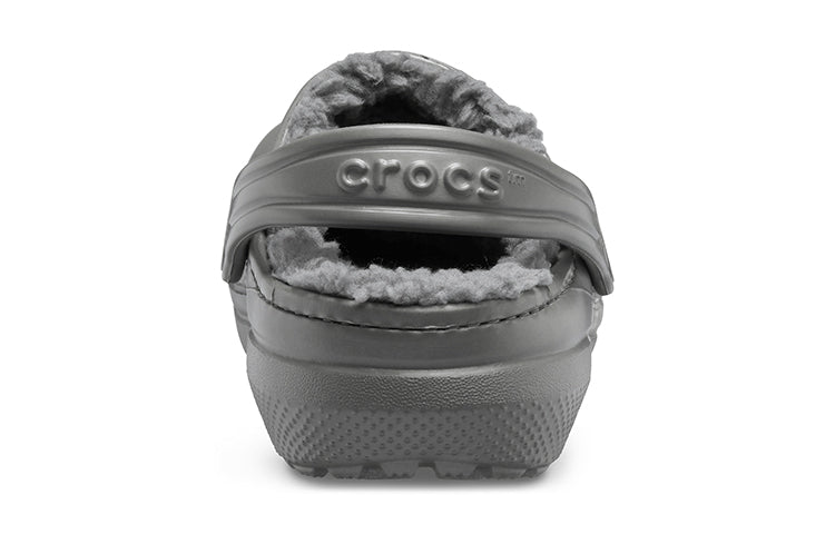(GS) Crocs Classic Lined Clogs 'Slate Grey Smoke' 203506-0EX