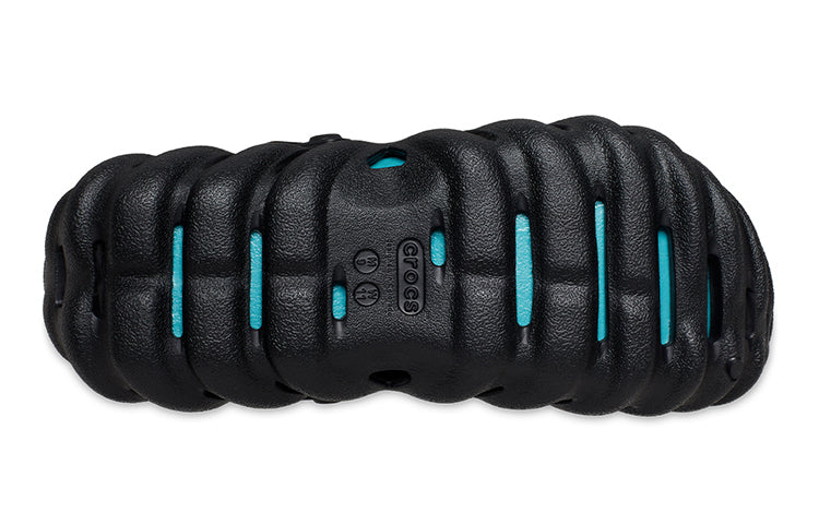 Crocs Echo Reflective Laces Clog 'Black Teal' 210004-001
