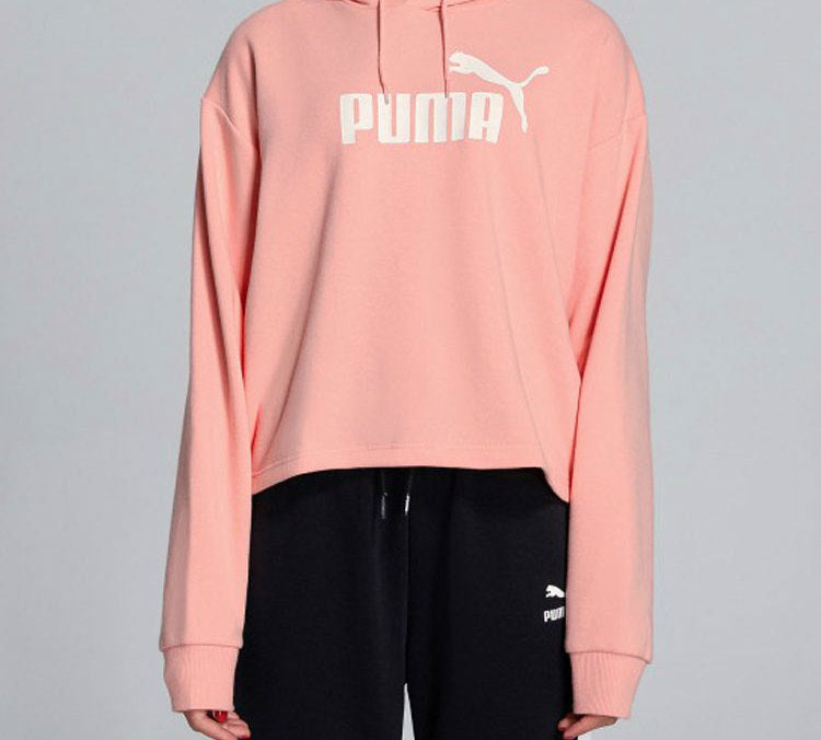 (WMNS) PUMA Logo Printing Pink Red 844643-19