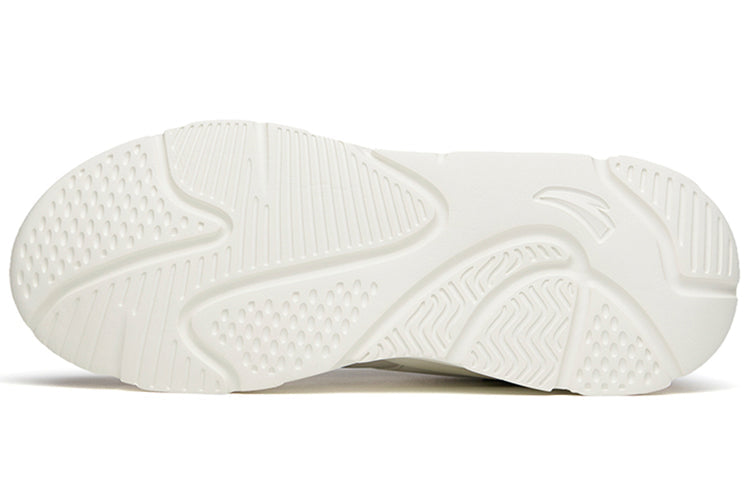 (WMNS) ANTA Life Collection Leather 'White Black' 122148860-7