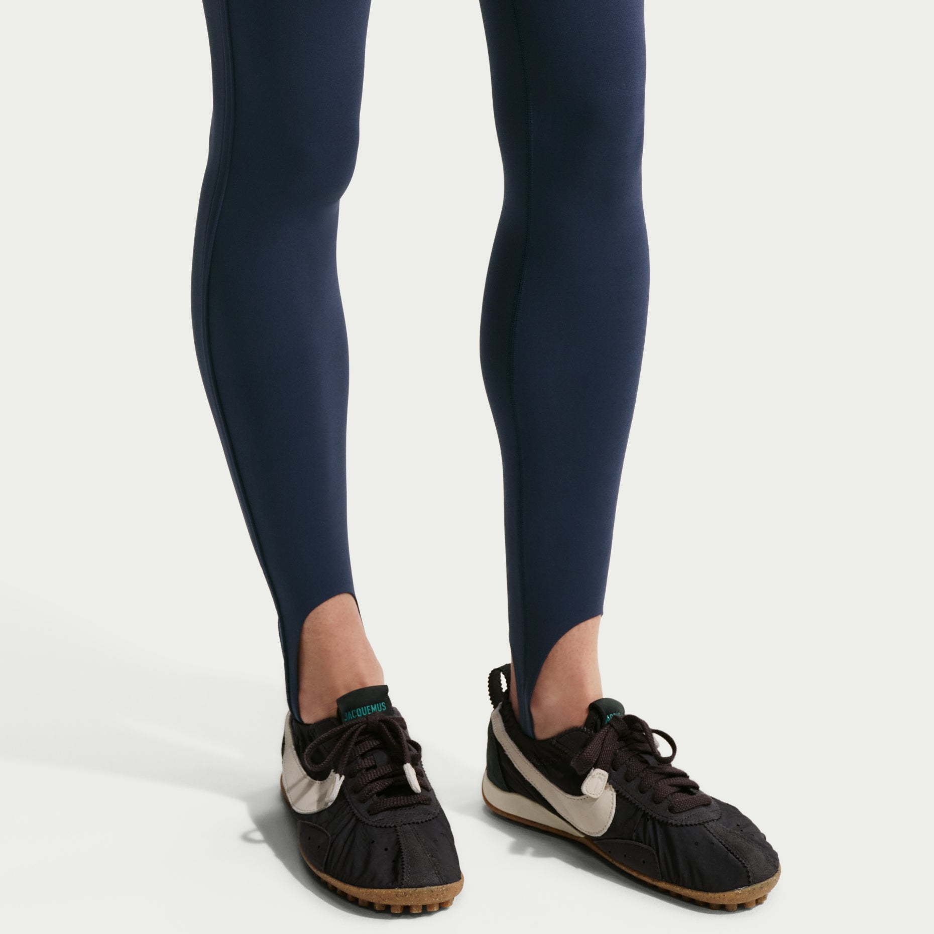 (WMNS) Nike x Jacquemus Stirrup Leggings 'Obsidian' HQ6272-451