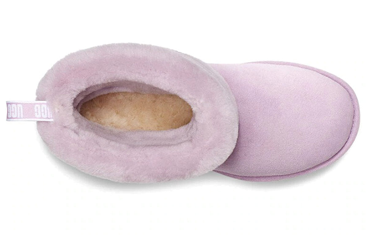 (WMNS) UGG Classic Mini Fluff Quilted Boot 'Purple' 1098533-CATR