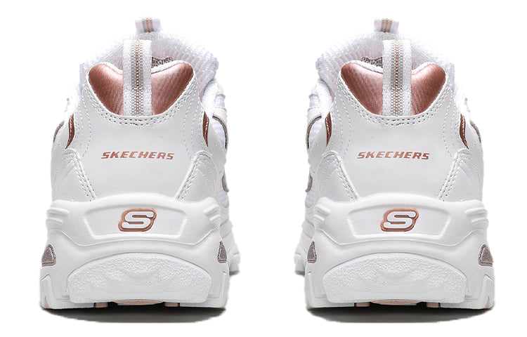 (WMNS) Skechers D'Lites Copper Divine Low-Top Daddy Shoes Creamy 13145-WTRG
