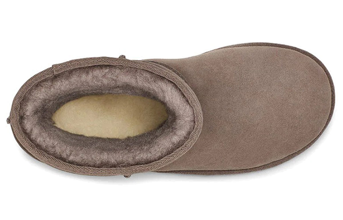(WMNS) UGG Essential Short II 'Brown Khaki' 1115032-MLE