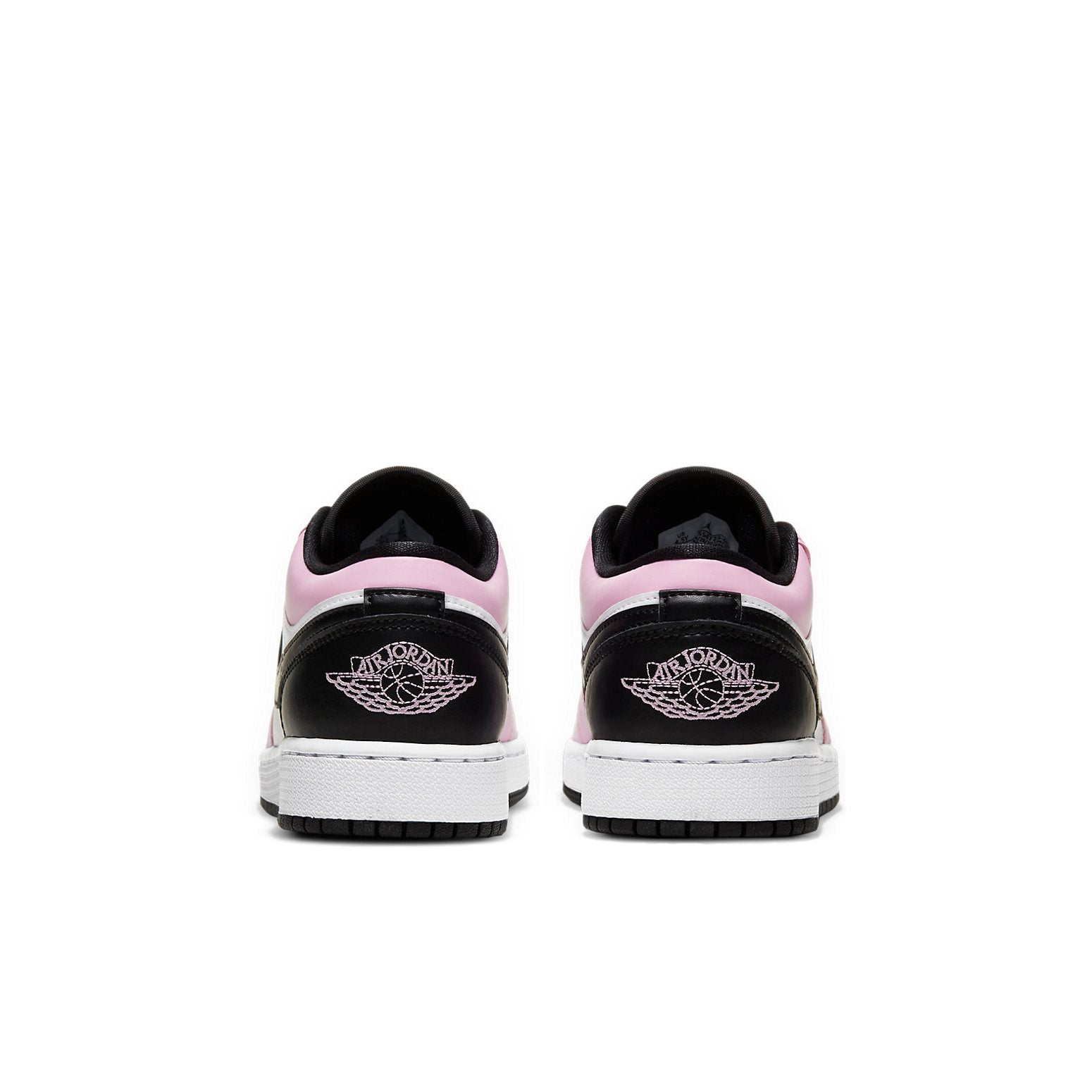 (GS) Air Jordan 1 Low 'Light Arctic Pink Black' 554723-601
