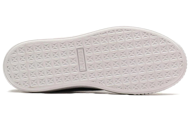 (WMNS) PUMA Platform Premium Logo 'Black White' 369921-01