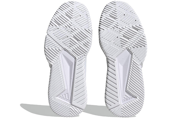 (WMNS) adidas Court Team Bounce 2.0 'White Silver Metallic' HR1235