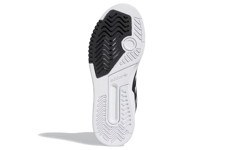 (WMNS) adidas originals Drop Step XL 'Black White Purple' FY3226