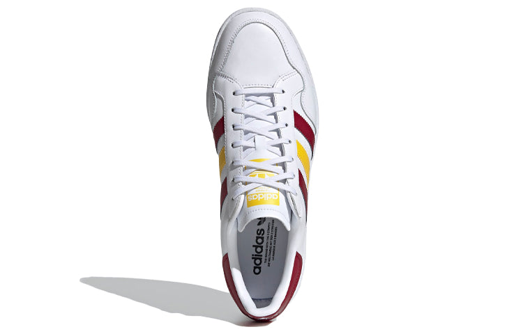 adidas Team Court 'White Burgundy Wonder Glow' FW5066