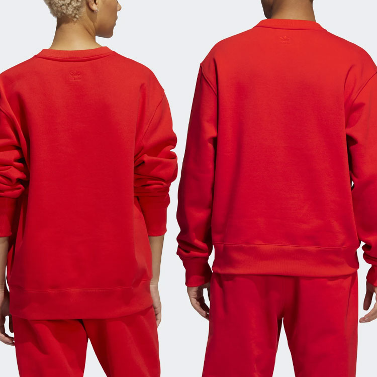adidas x Pharrell Basic Sports Sweatshirt 'Red' HF9941