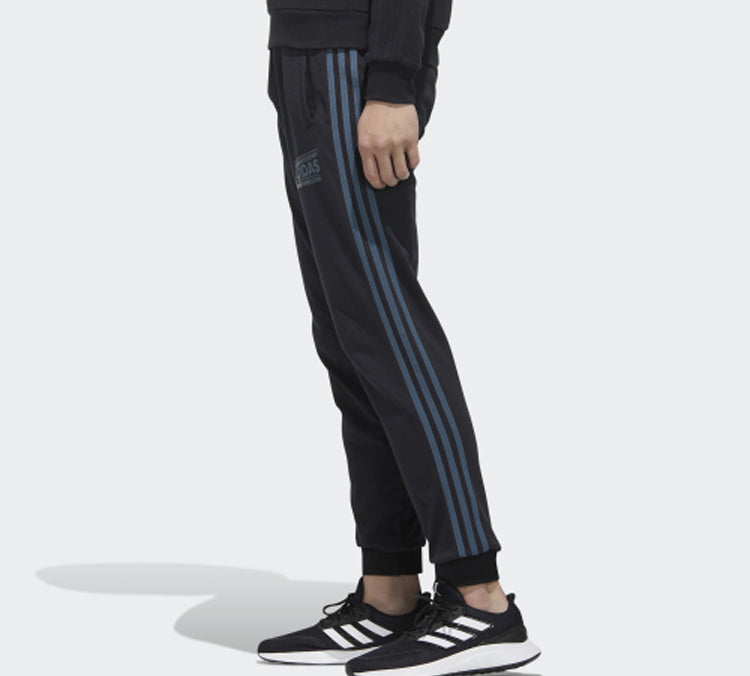 Men's adidas neo Faves Tp Athletics Black Sports Pants/Trousers/Joggers FP7308