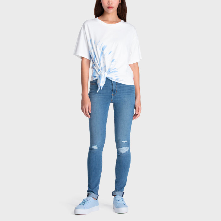 Levis Splash Ink Pattern Short Sleeve White 85329-0000