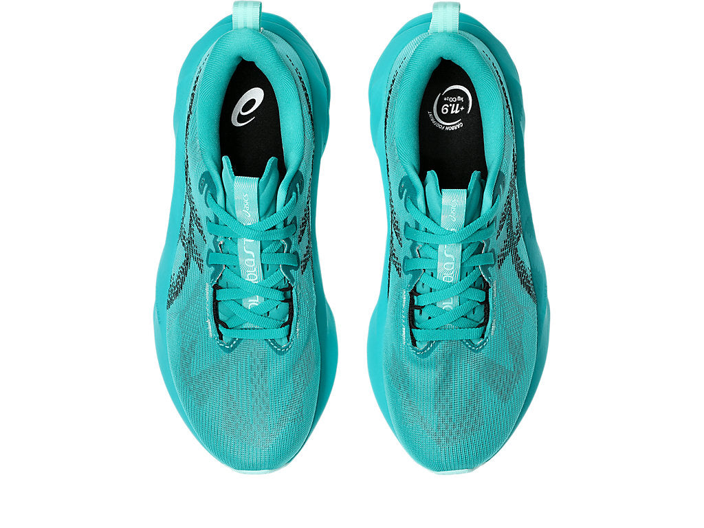(WMNS) ASICS Novablast 5 'Wave Teal Black' 1012B765-401