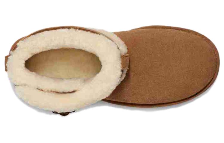 (WMNS) UGG Ultra Mini Belted Roller Boot 'Chestnut' 1144041-CHE