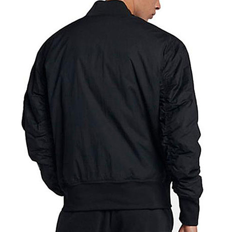 Nike Reversible aviator Casual sports padded Jacket Black AJ3588-010