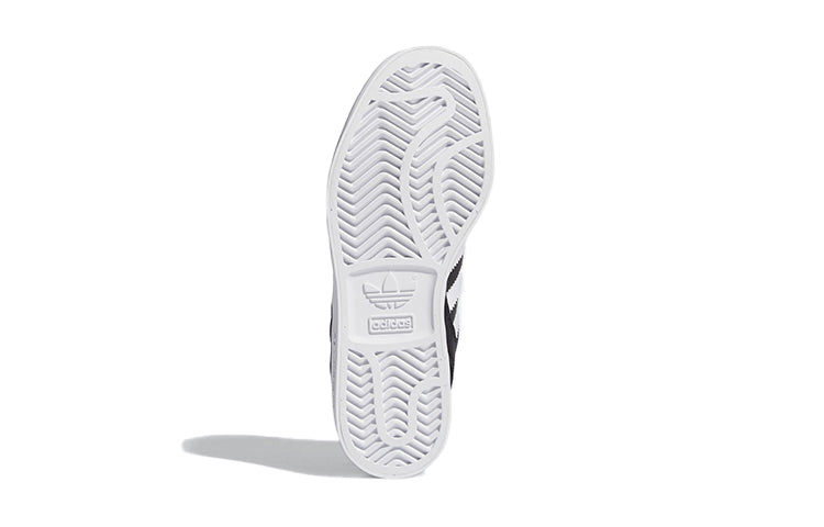 (GS) adidas originals Hardcourt Low J 'Black White' FX0605