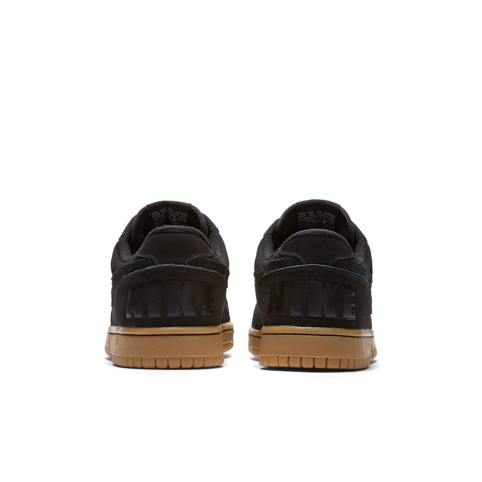 Big Nike Low Lux 'Black Snakeskin Gum' 854166-002
