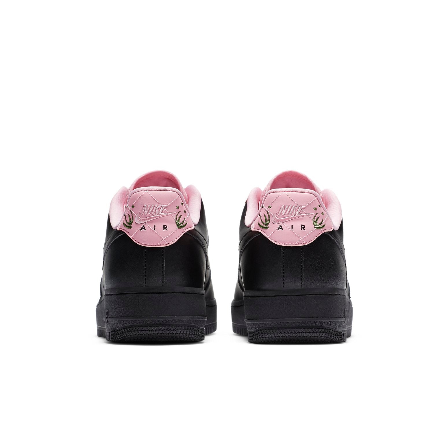 Nike Air Force 1 '07 LV8 'Black Pink Quilted Heel' CJ1629-001