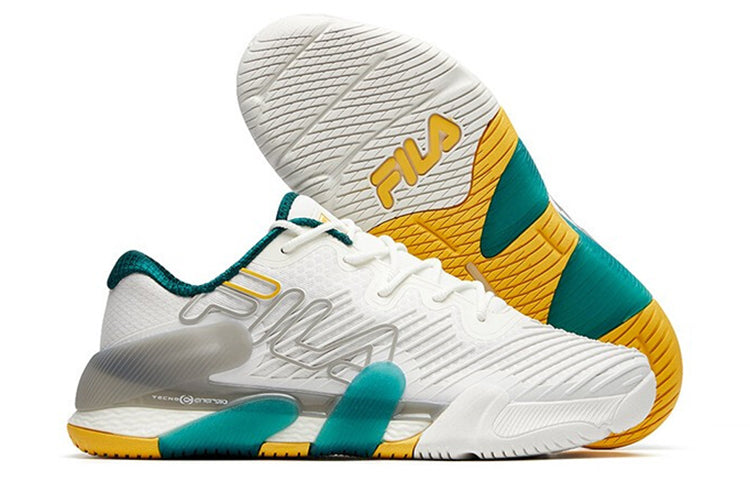 (WMNS) FILA Athletics Low Top 'White Teal Blue' A12W112302FBB