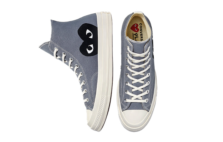 Converse x COMME des GARCONS PLAY Chuck 70 High 'Steel Grey' 171847C