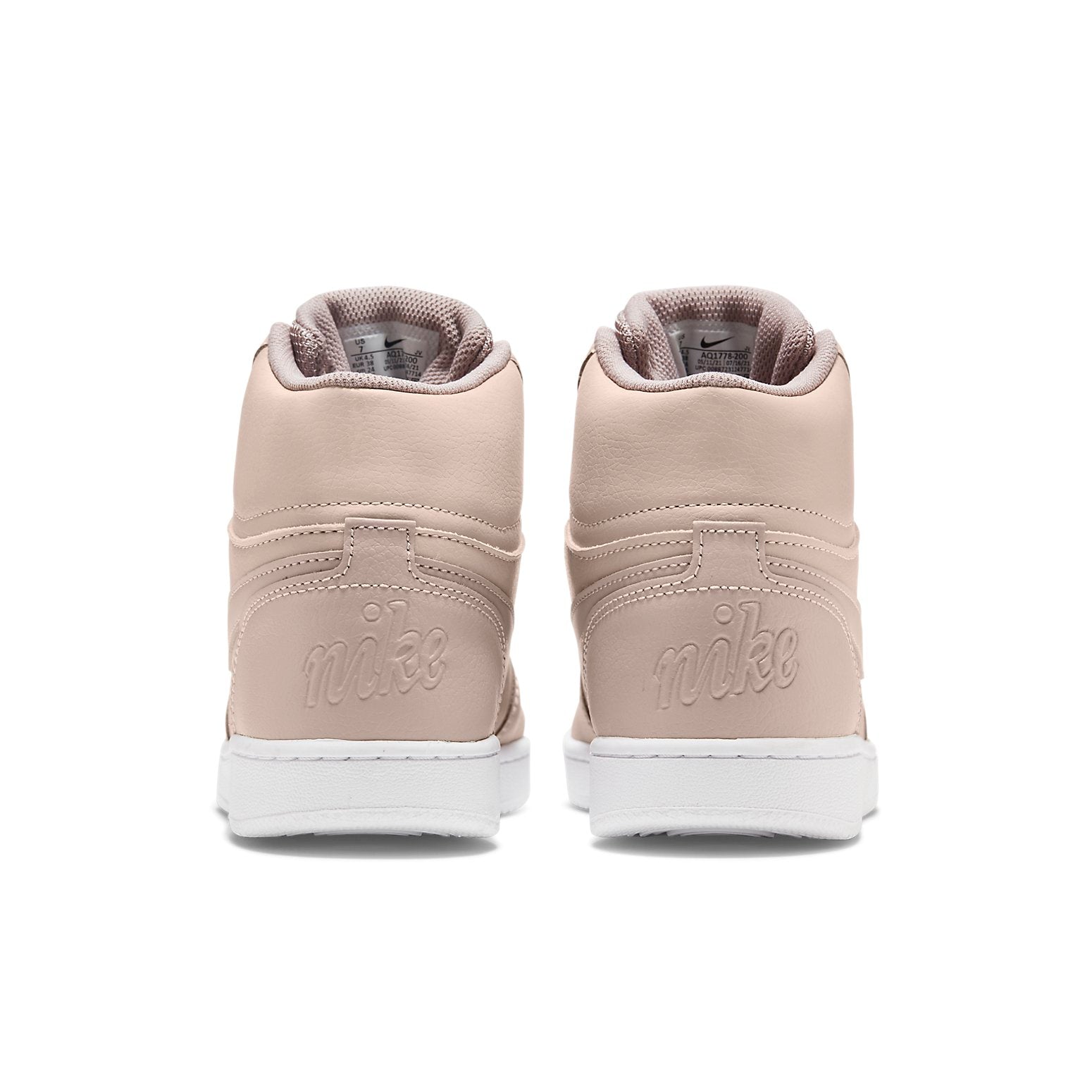 (WMNS) Nike Ebernon Mid-Top Sneakers Pink AQ1778-200