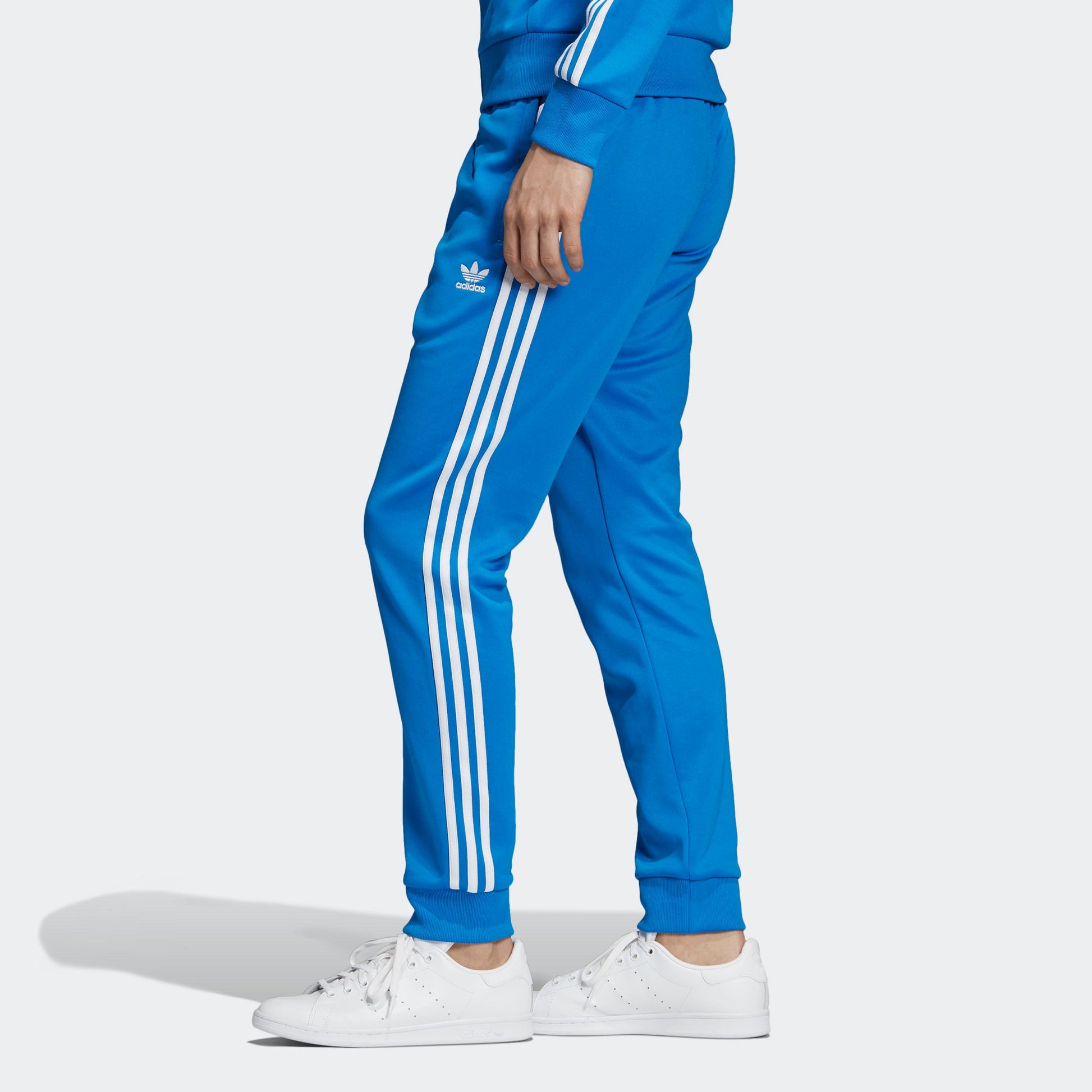 adidas Side Stripe Bundle Feet Sports Pants Blue ED6058