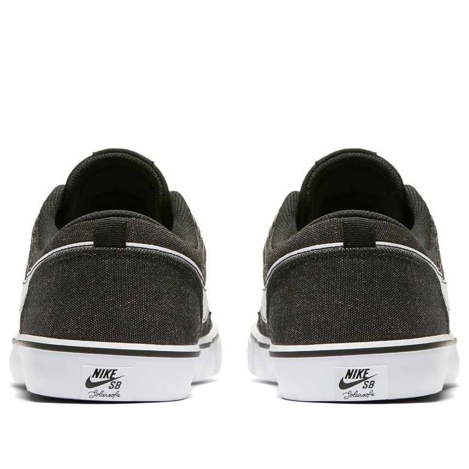 Nike SB Solarsoft Portmore II Canvas Premium 'Black White' 880269-001