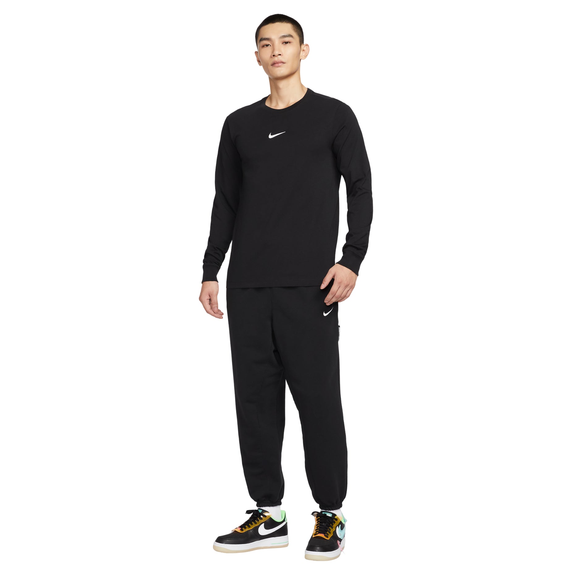 Nike Basketball Long-Sleeve Shirt 'Just Do It Anytime'  HV1771-010