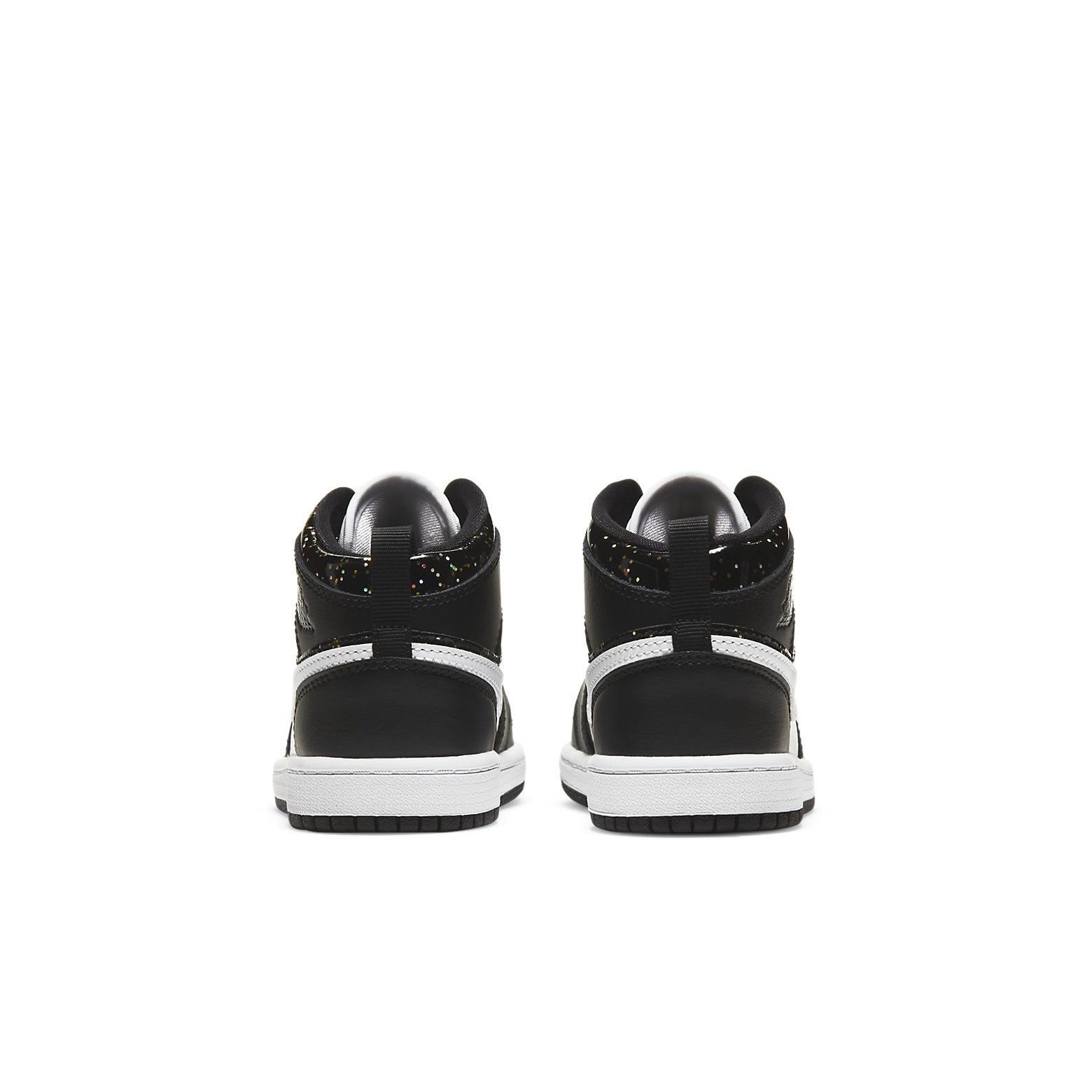 (PS) Air Jordan 1 Mid SE 'Black Glitter' AV5173-001