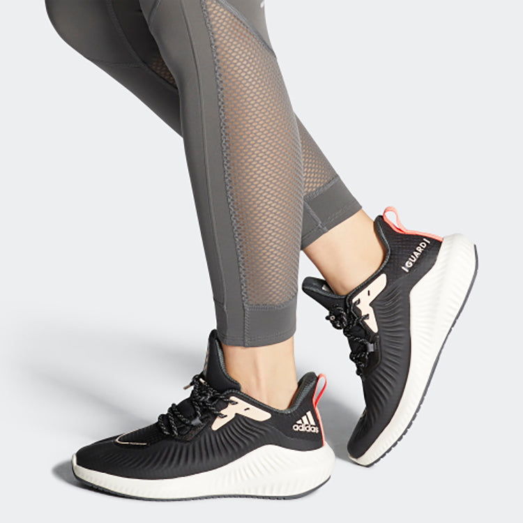 (WMNS) adidas Alphabounce+ Guard 'Black Pink' FW6734