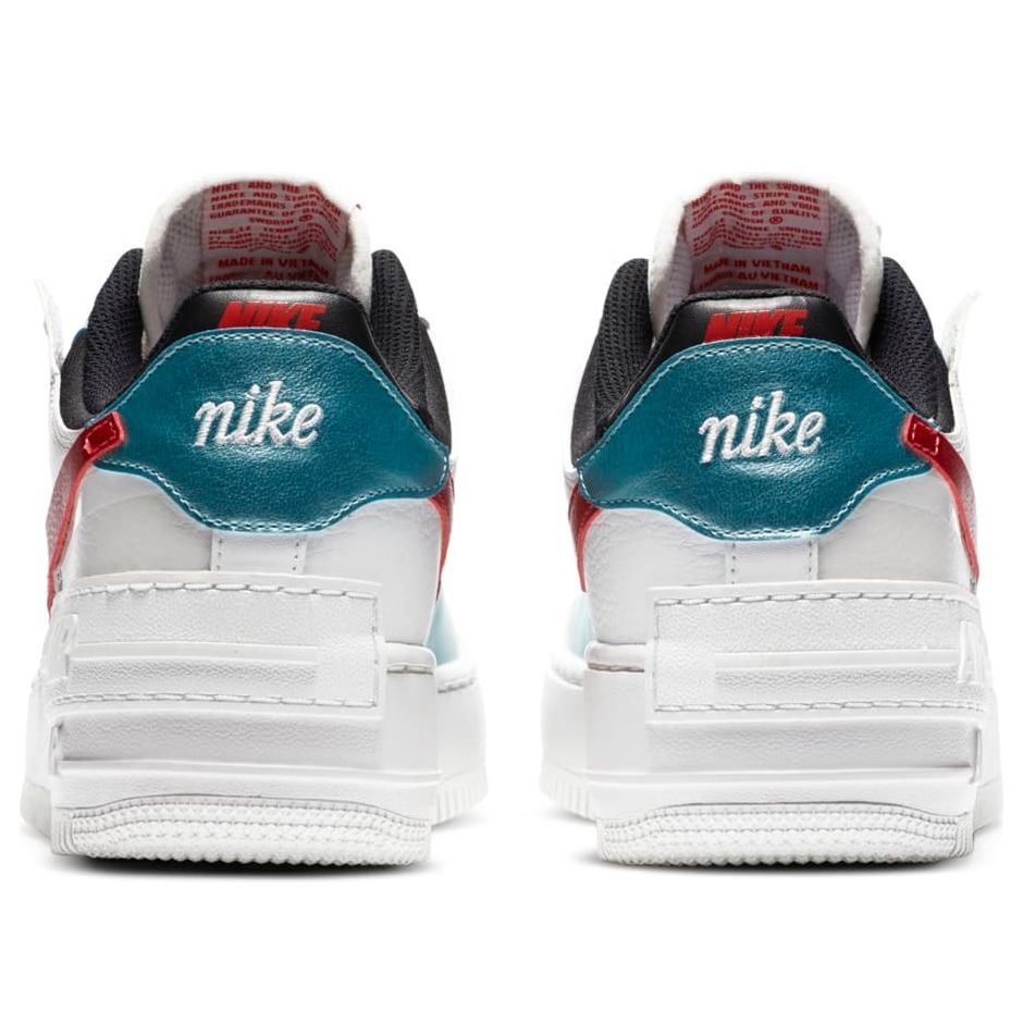 (WMNS) Nike Air Force 1 Shadow 'White Bleached Aqua' DA4291-100