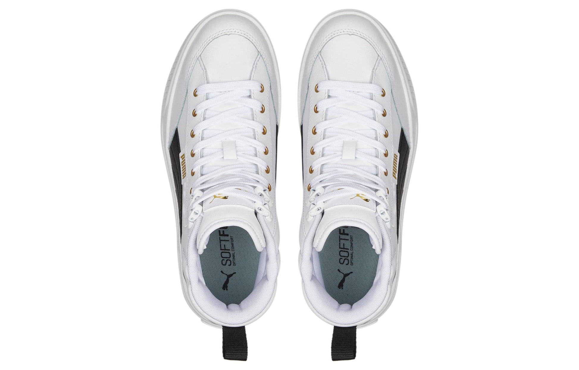 (WMNS) PUMA Karmen Mid 'White Black' 385857-03