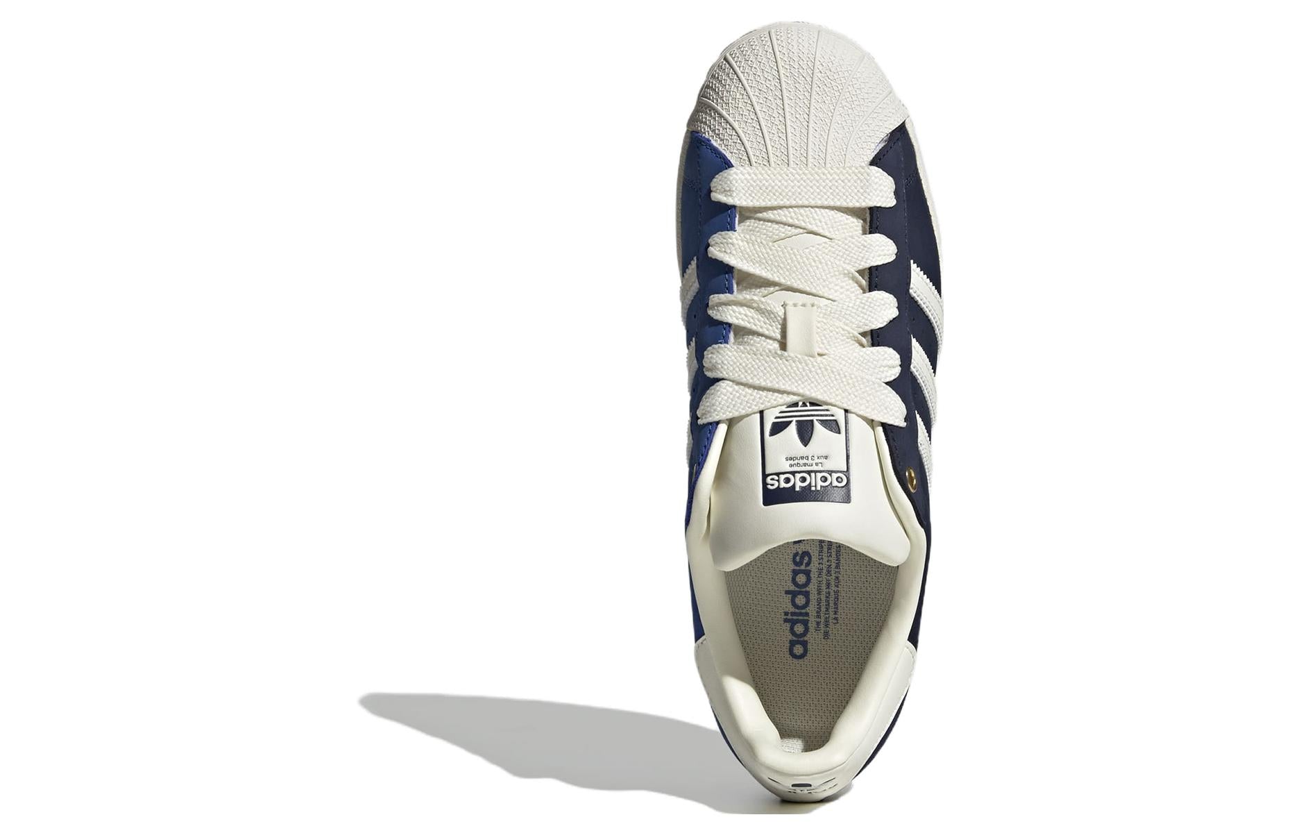 (WMNS) adidas Superstar 'Night Indigo Gold Script' IF7673