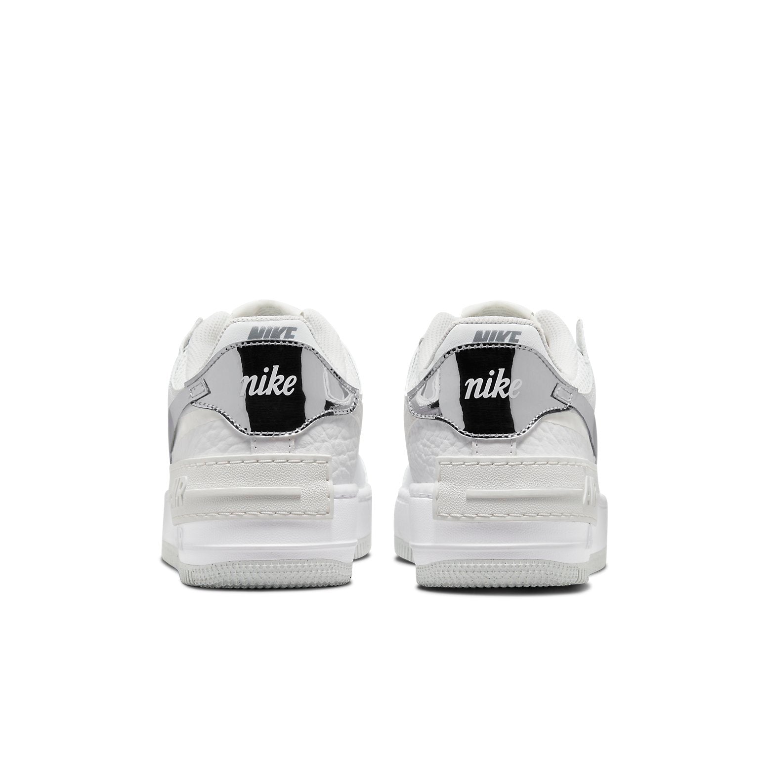 (WMNS) Nike Air Force 1 Shadow 'White Metallic Silver' DQ0837-100