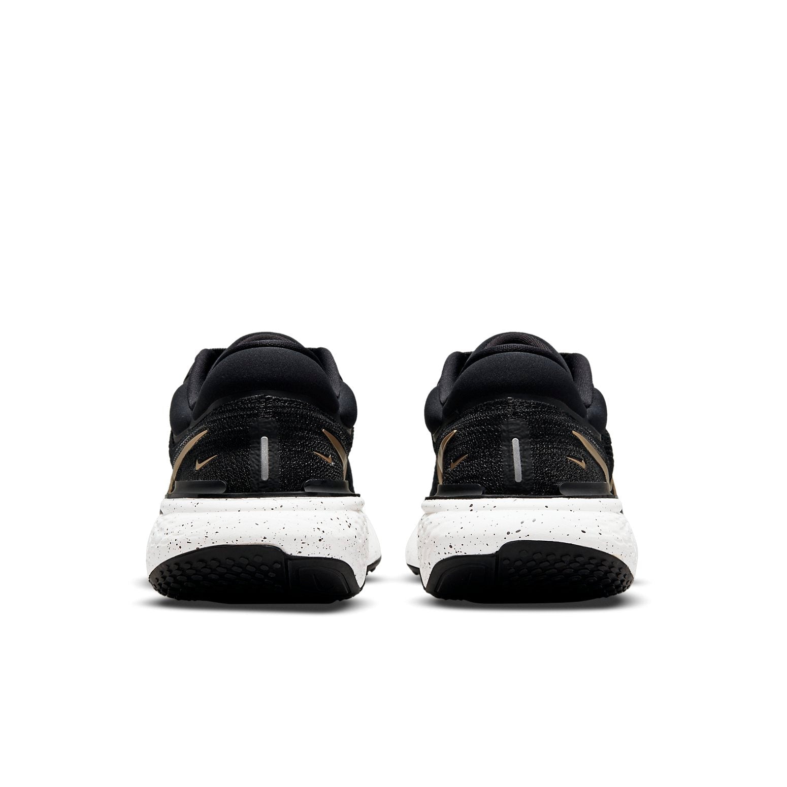 (WMNS) Nike ZoomX Invincible Run Flyknit 'Black Metallic Gold' CT2229-004