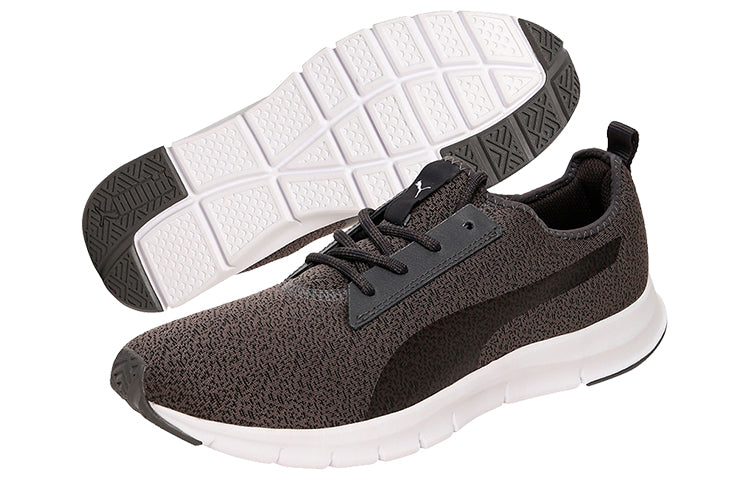 PUMA Flexracer Hm Nu Idp Low Top Running Shoes Brown/White 369706-02