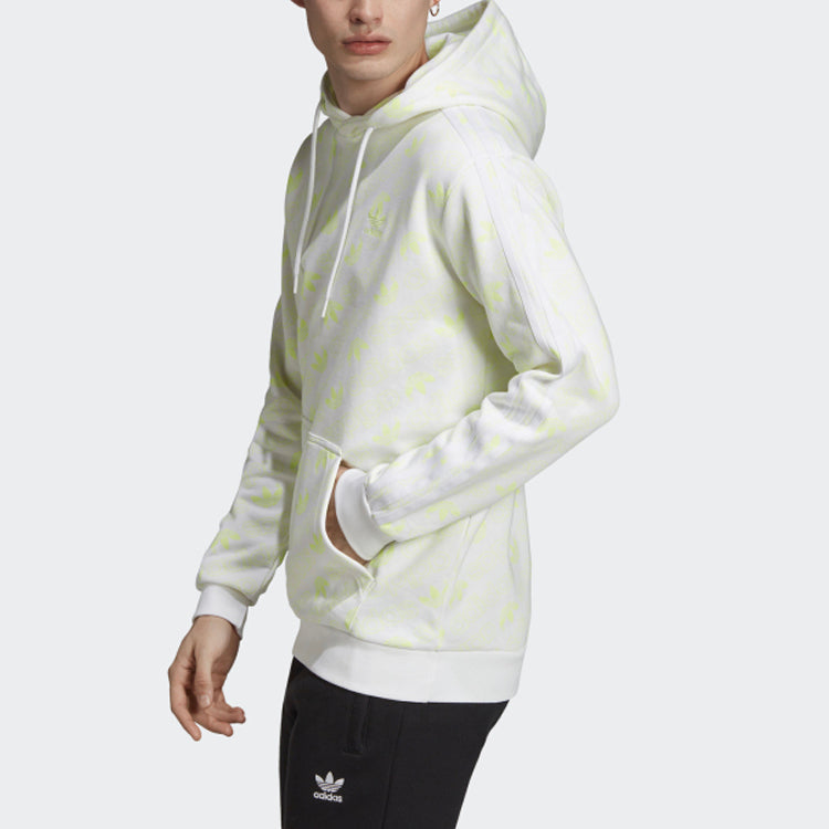 adidas originals Mono Hoodle hooded Sports Pullover White ED7050