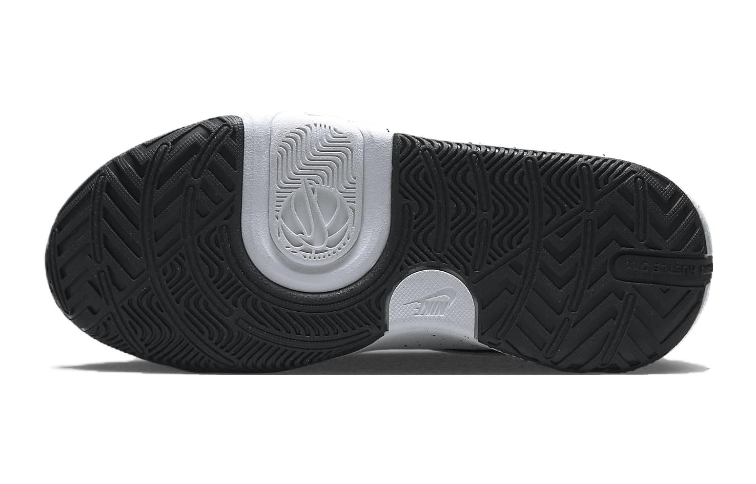 (GS) Nike Team Hustle D 11 Basketball Shoes 'White Black' DV8996-100